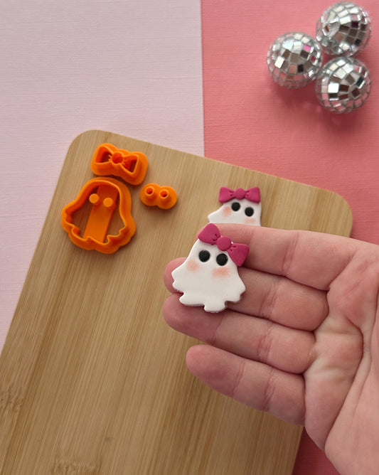 Girly Ghost Clay Cutter Set