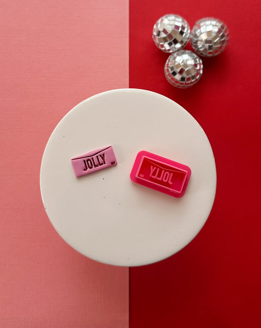Jolly Vanity Plate Clay Cutter