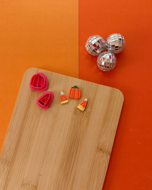Candy Corn Clay Cutter Set