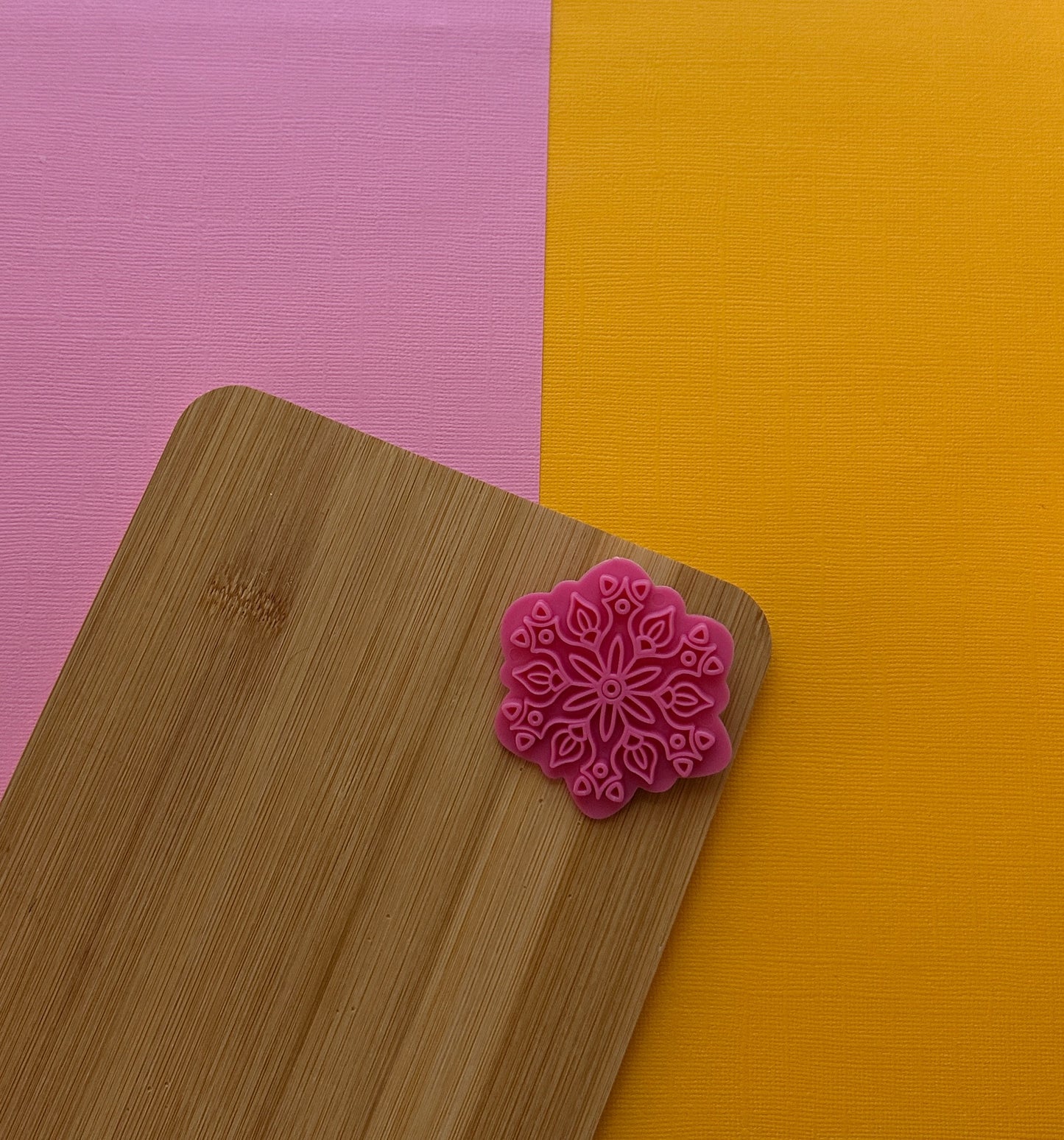 Floral Embossing Stamp