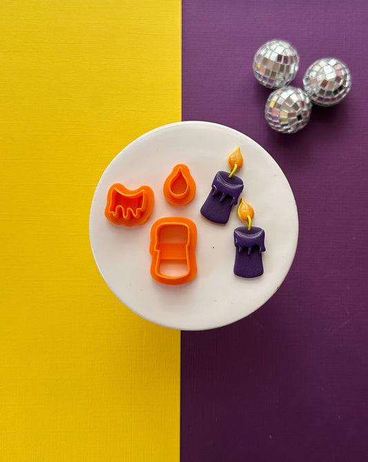 Melting Candle Clay Cutter Set