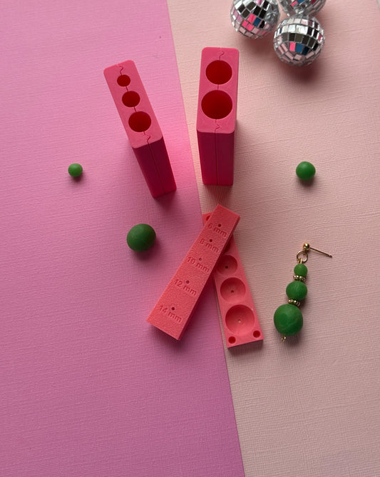 Round Bead Rollers and Piercing Jig