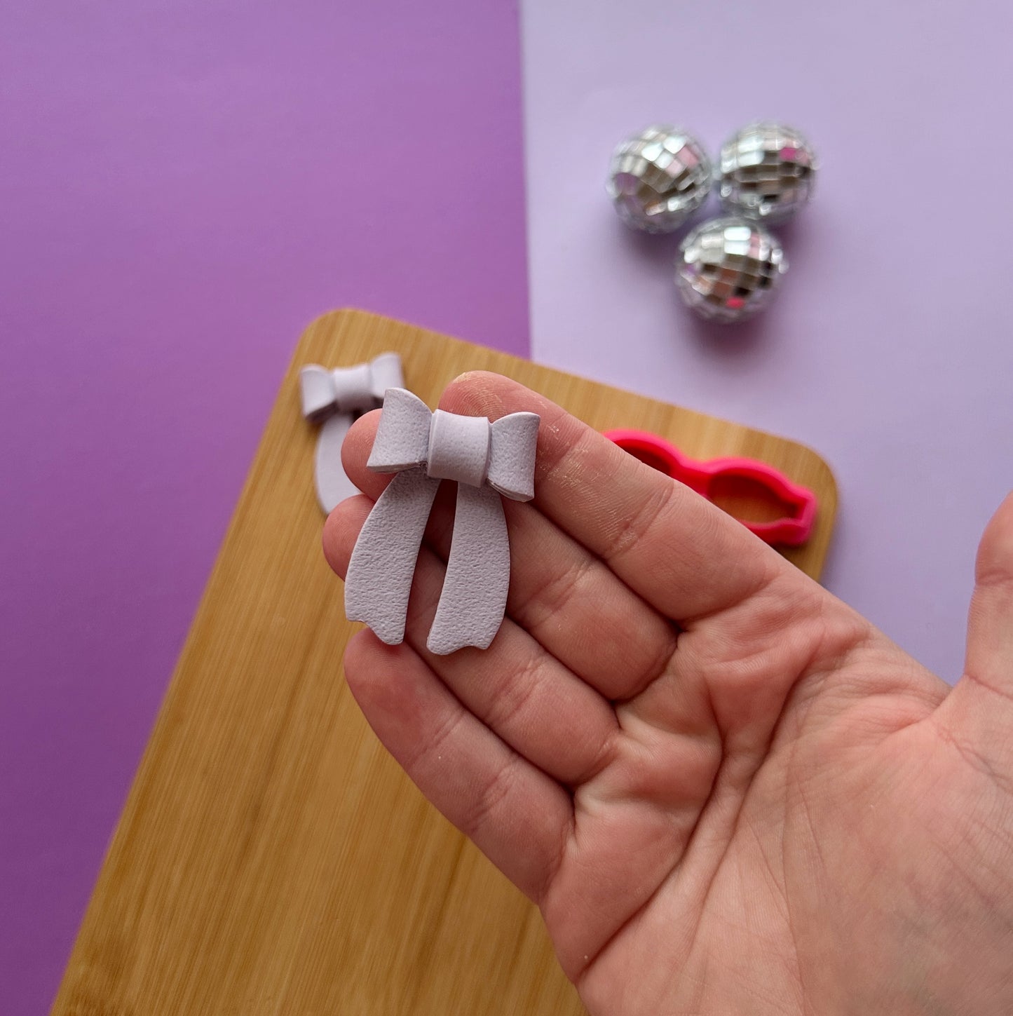 Large Bow Clay Cutter Set