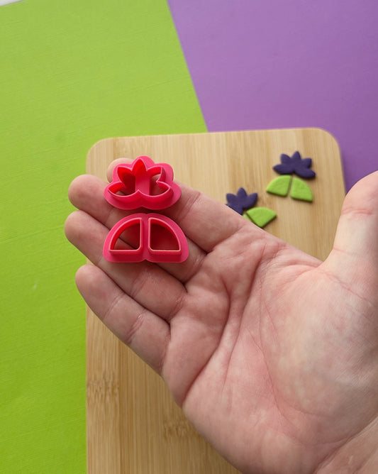 Geometric Flower Clay Cutter Set