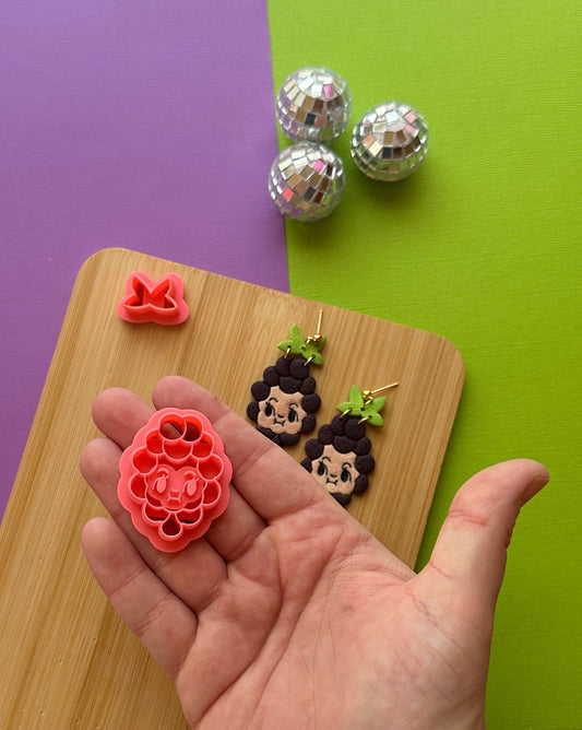 Grape Kewpie Clay Cutter Set