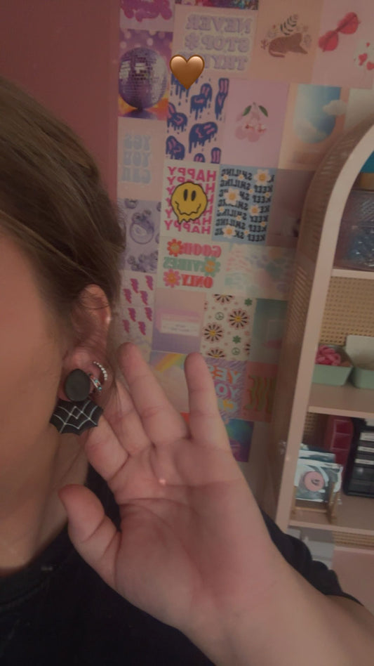 Spider Web Earring Jacket Clay Cutter Set
