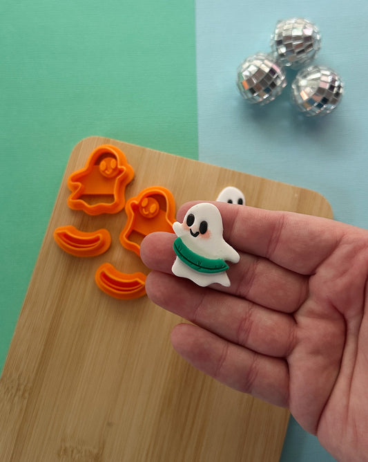 Ghost with Floaty Clay Cutter Set