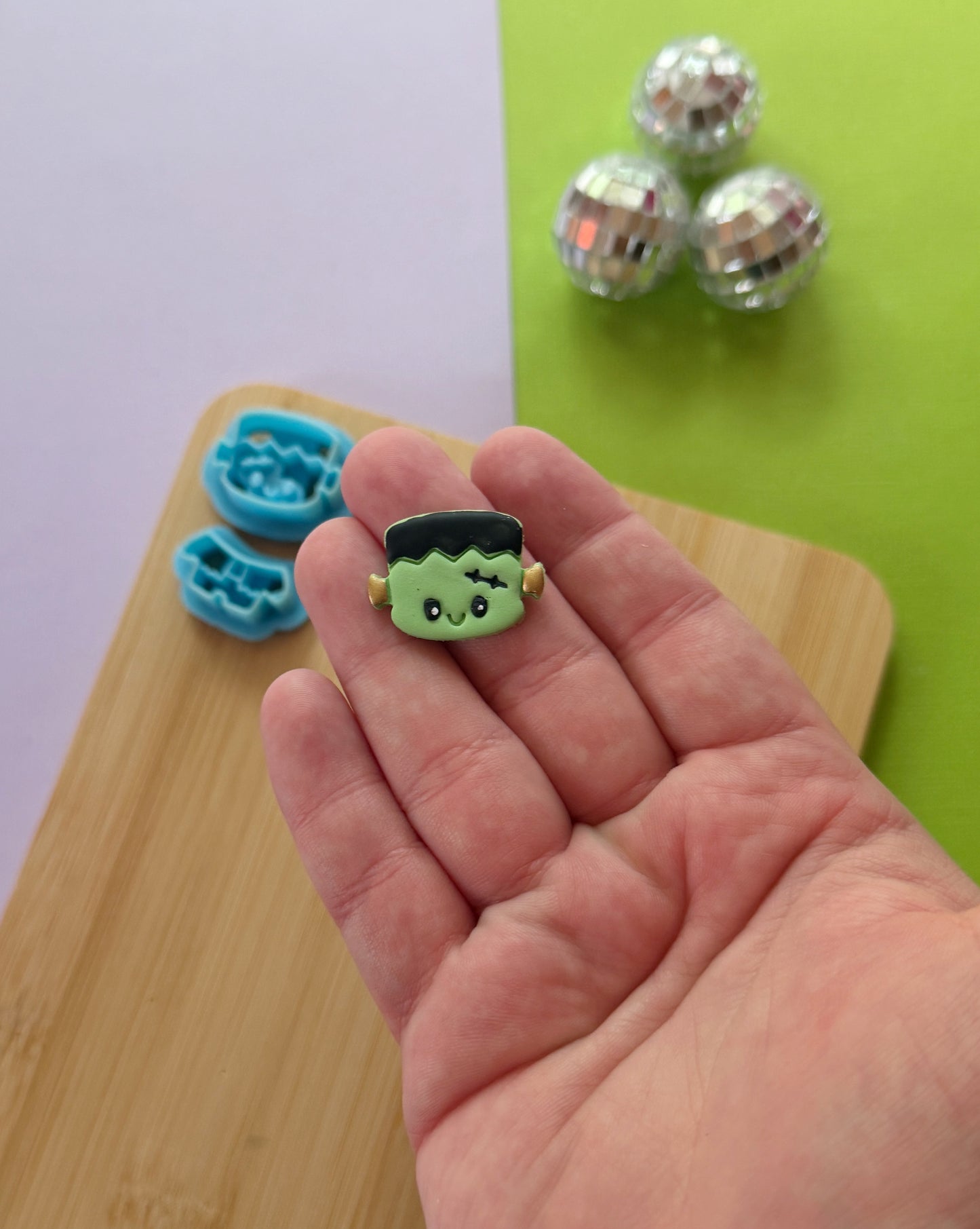 Frankenstein Clay Cutter Set