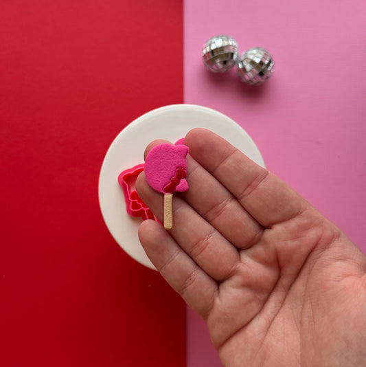 Cat Popsicle Clay Cutter