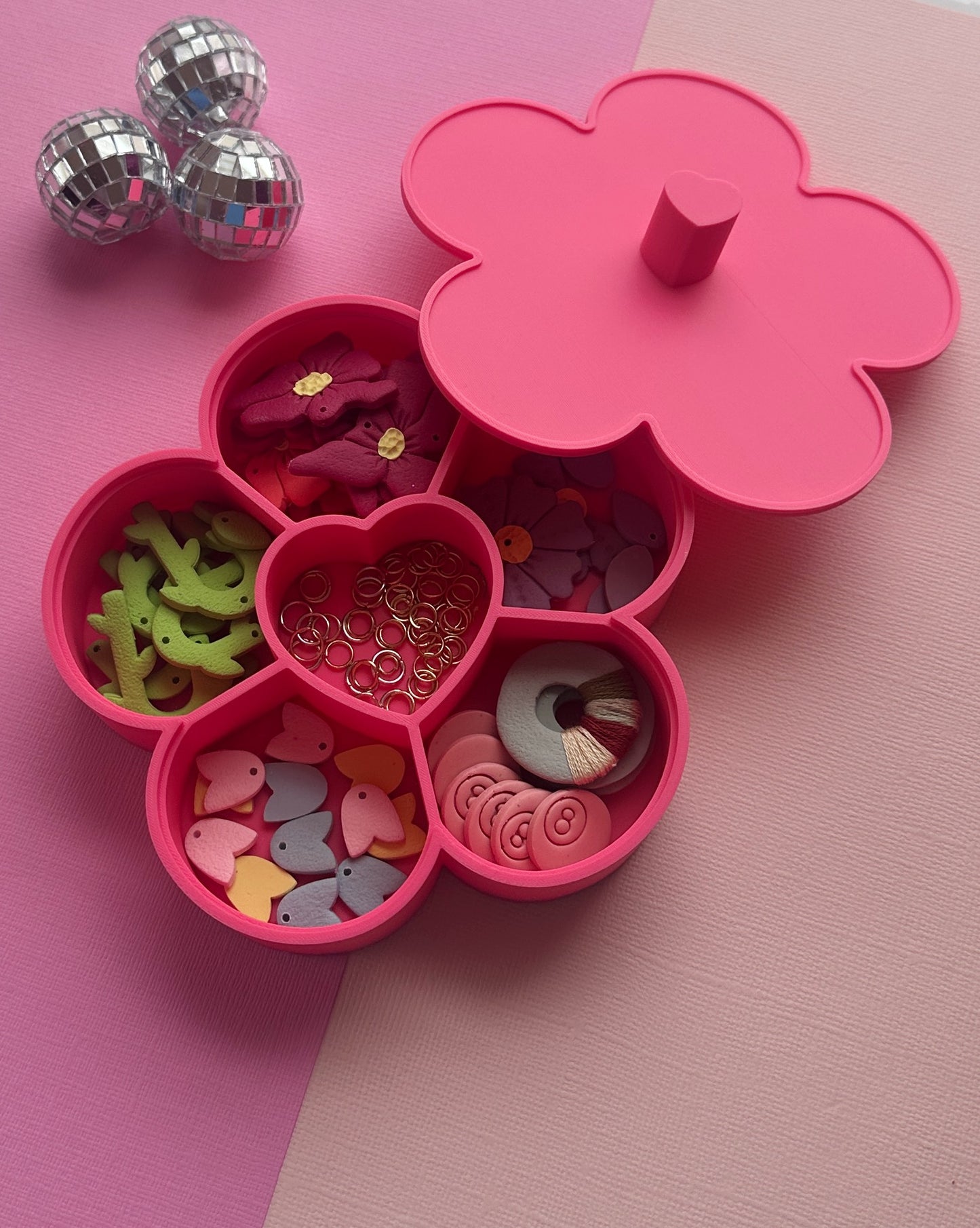 Earring Assembly Container with Lid