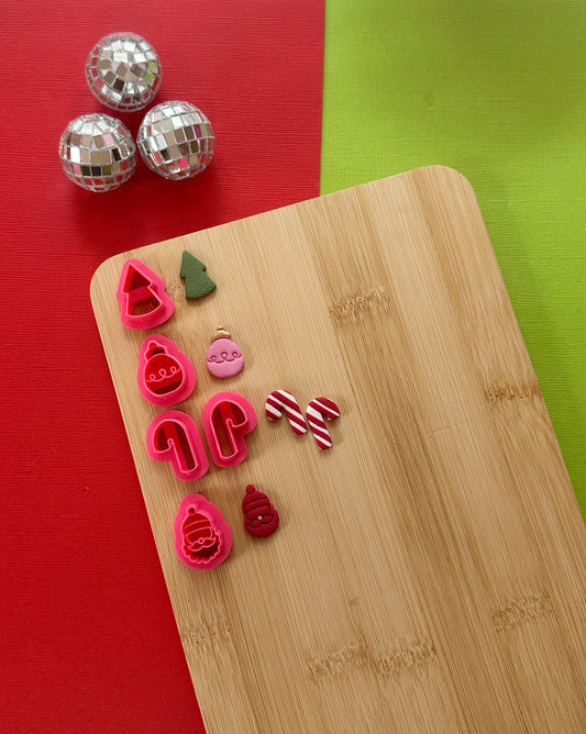 Christmas Stud Clay Cutter Set