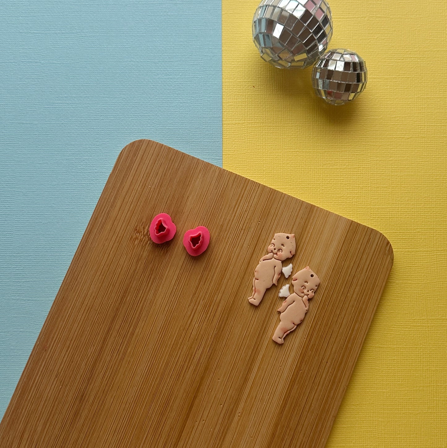Giggling Kewpie Wings Outfit Clay Cutter Set