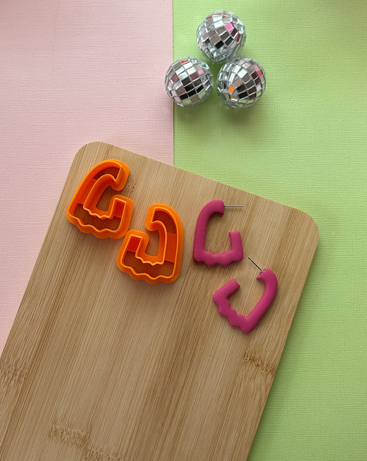 Ghost Outline Hoop Clay Cutter Set