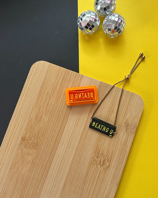 BEATNG U Vanity Plate Clay Cutter