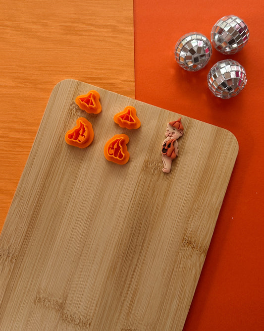 Pumpkin Kewpie Outfit Clay Cutter Set