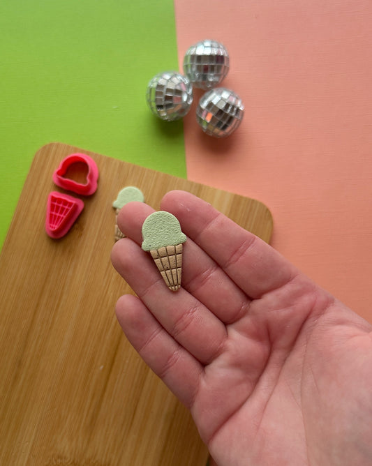Ice Cream Clay Cutter Set