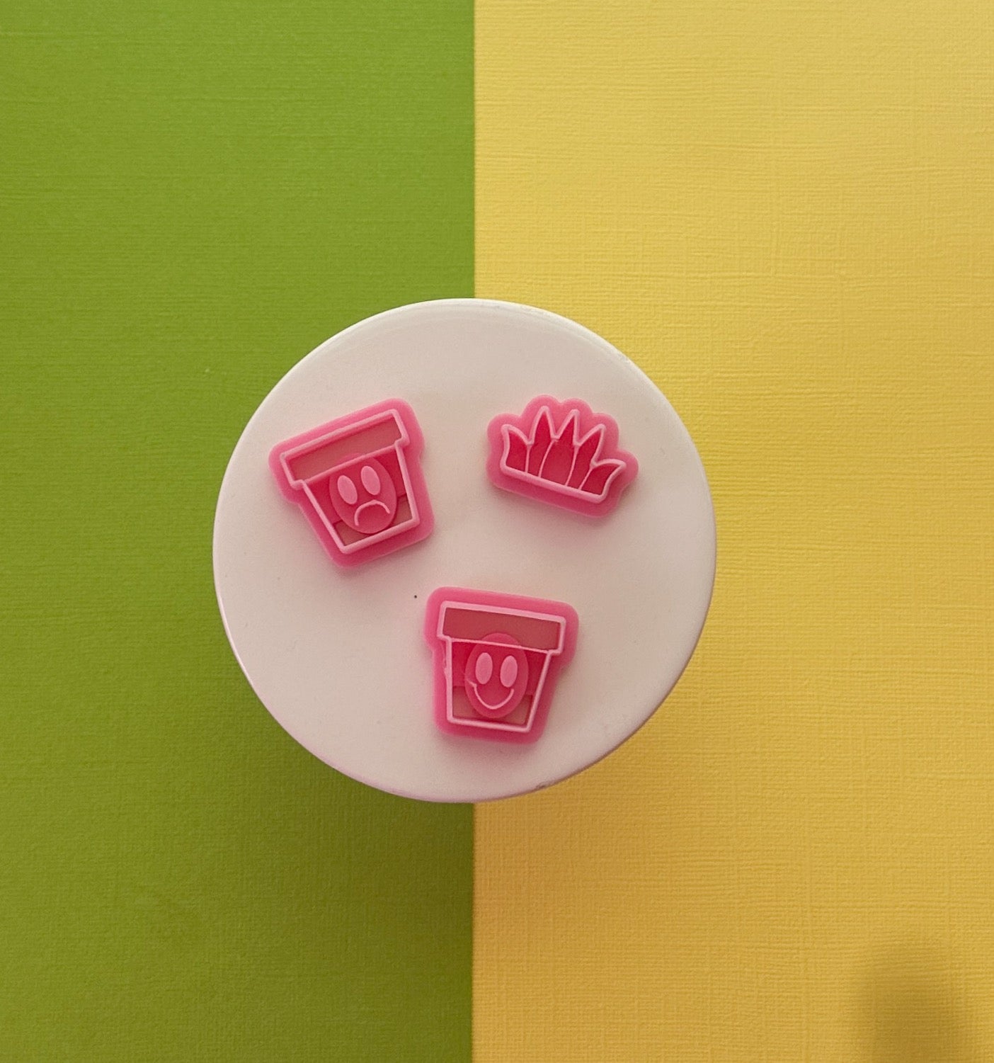 Happy/Sad Plant Clay Cutter Set