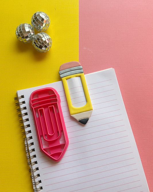 Pencil Bookmark Clay Cutter