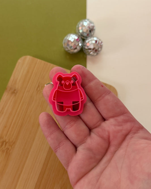 Winter Bear Clay Cutter