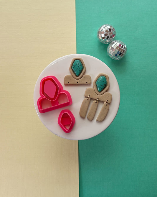 Diamond Western Bezel Clay Cutter Set