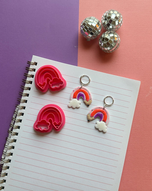 Rainbow Pencil Clay Cutter Set