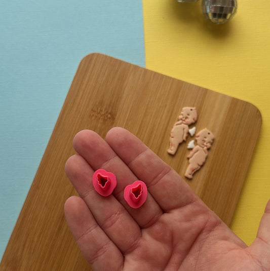 Giggling Kewpie Wings Outfit Clay Cutter Set