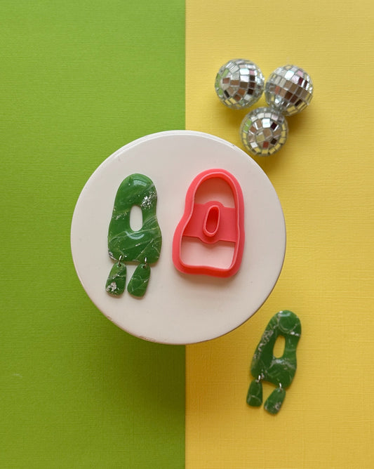 Organic Half Oval Window Clay Cutter