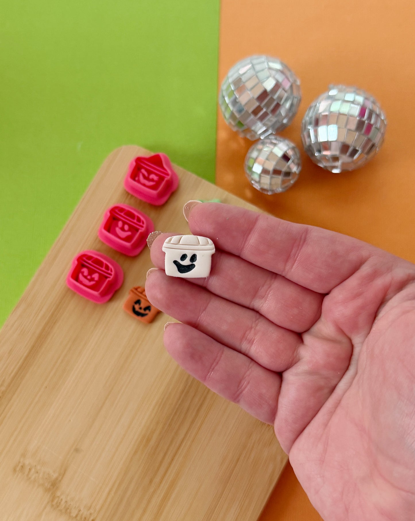 Halloween Buckets Clay Cutter Set