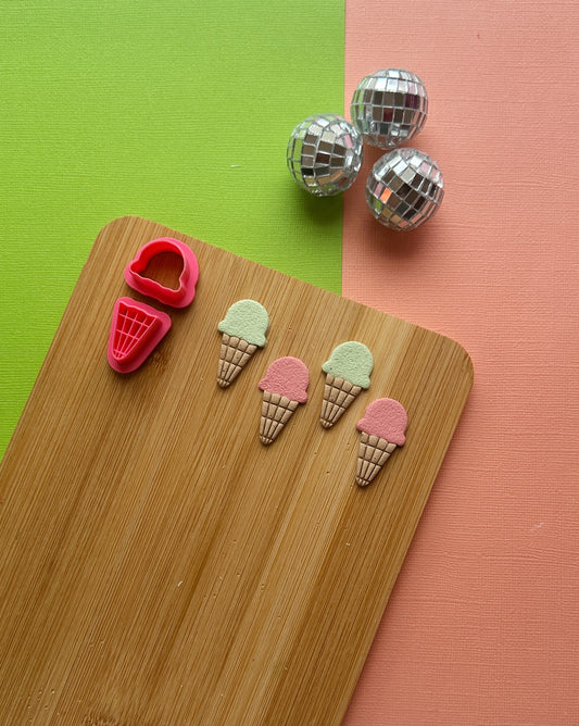 Ice Cream Clay Cutter Set