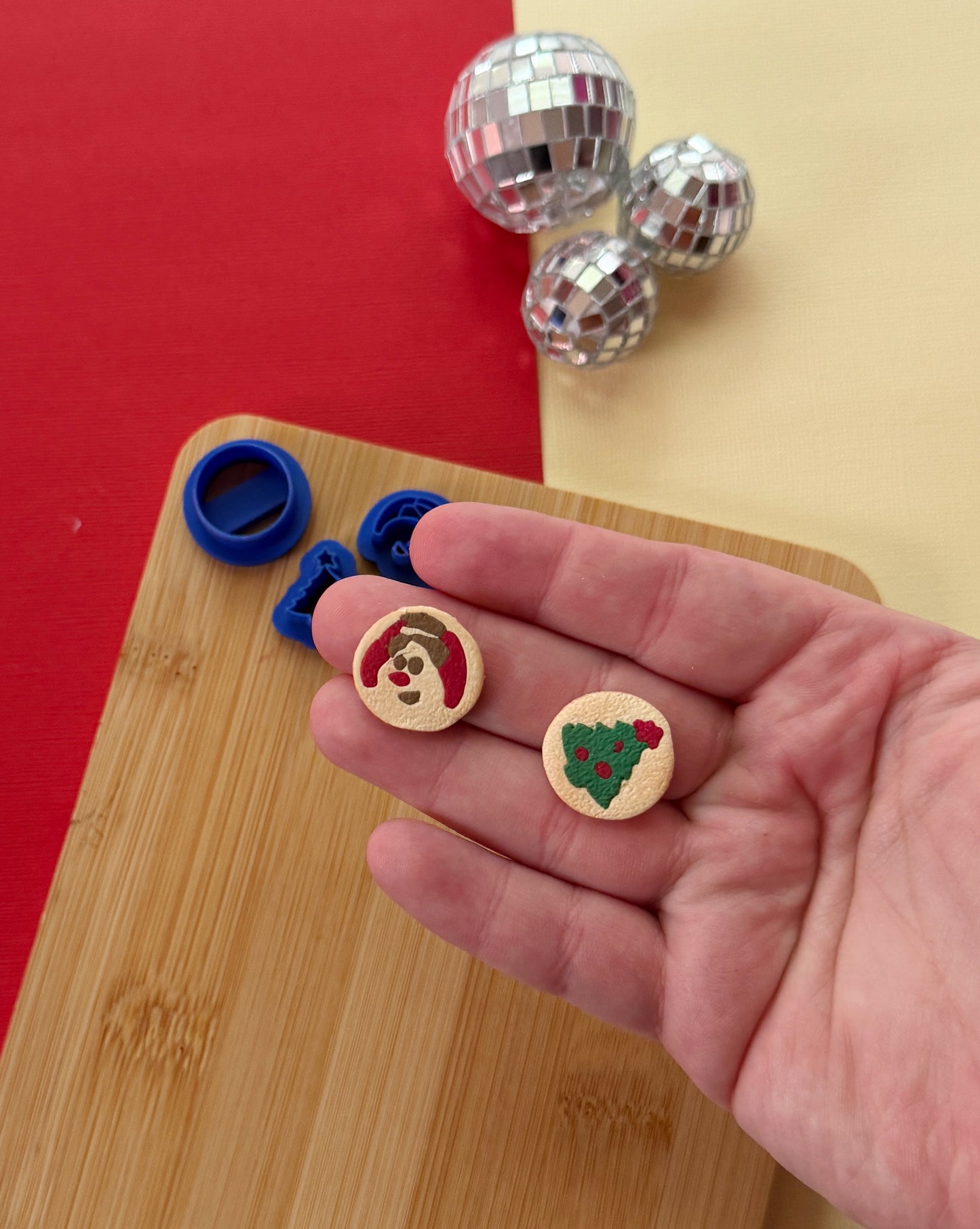 Christmas Cookie Builder Duo Clay Cutter Set