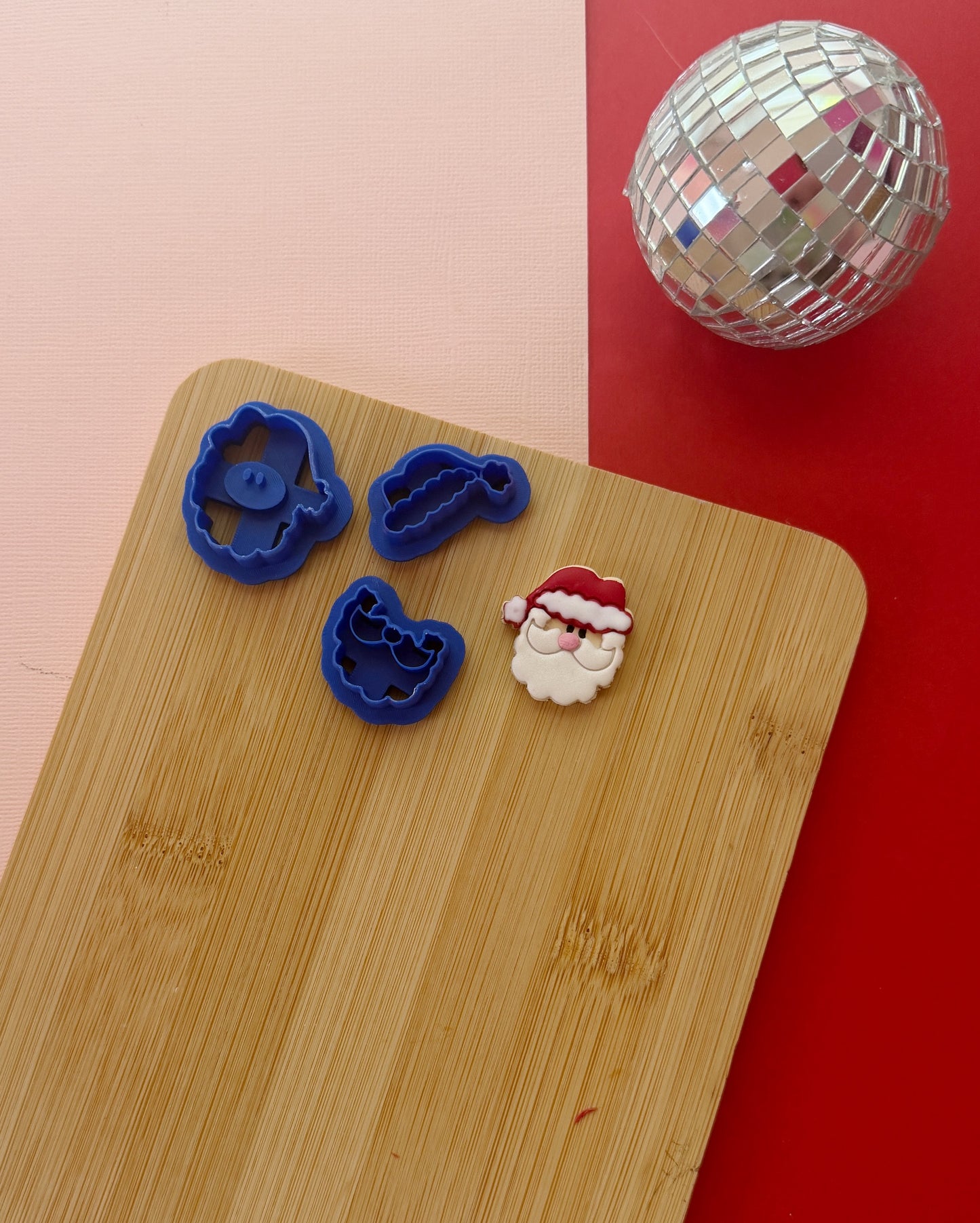 Santa Layered Clay Cutter Set