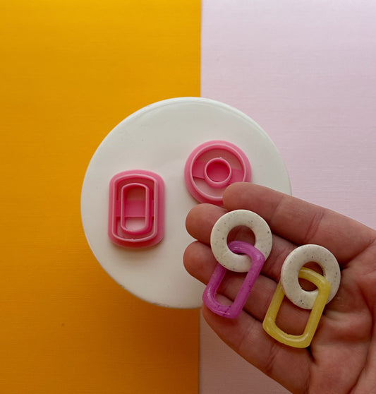 Chain Link Clay Cutter Set