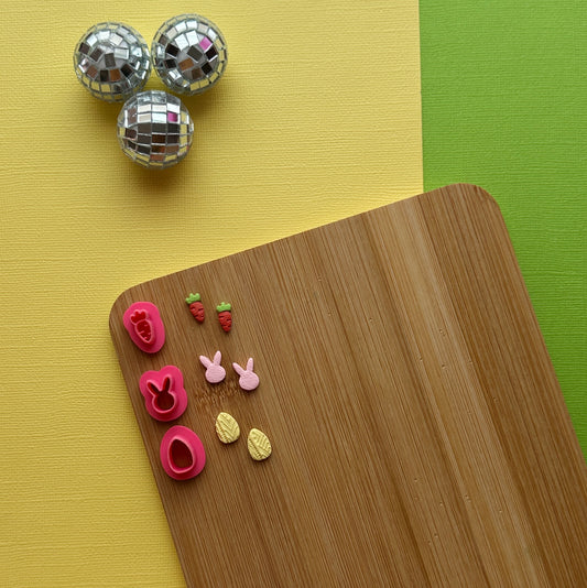 Easter Mini Stud Clay Cutter Set