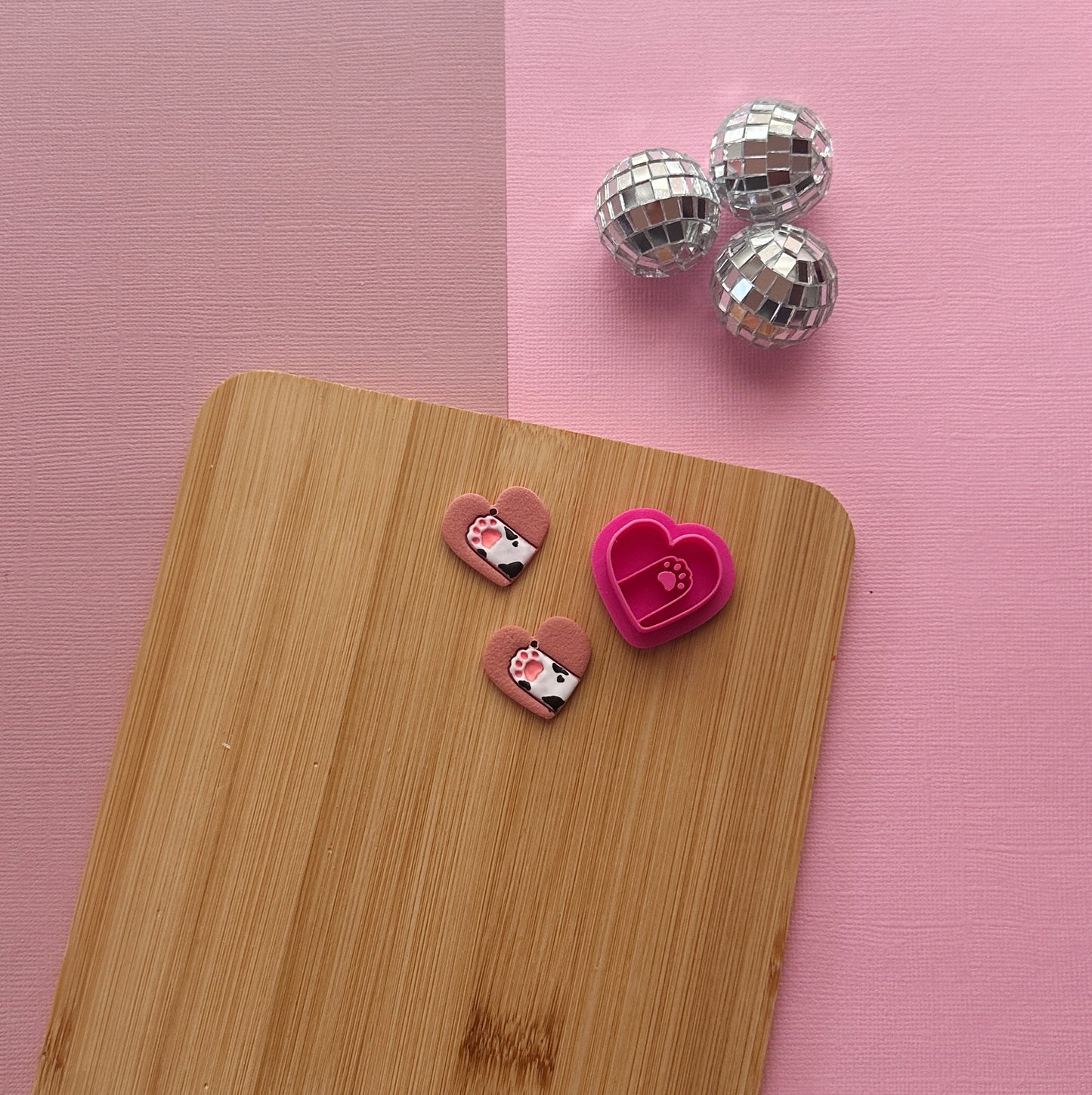 Paw Heart Clay Cutter