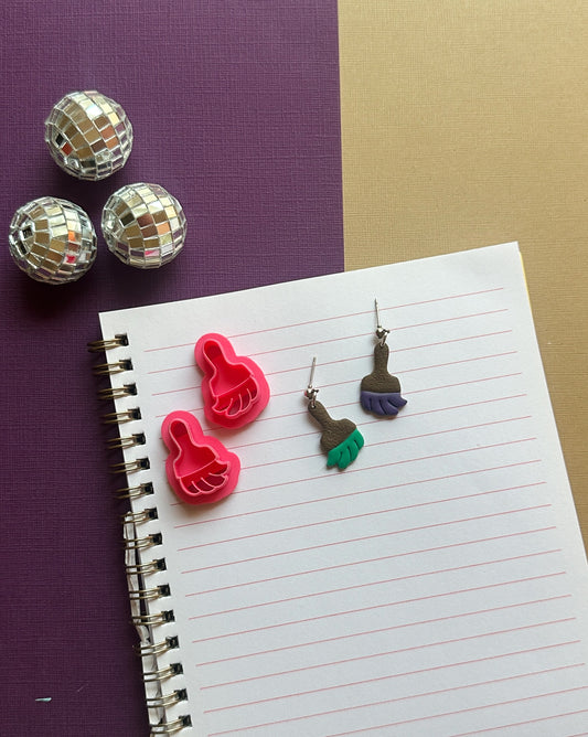 Paint Brush Clay Cutter Set