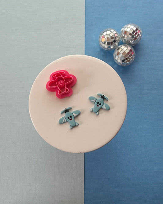 Airplane Misfit Clay Cutter