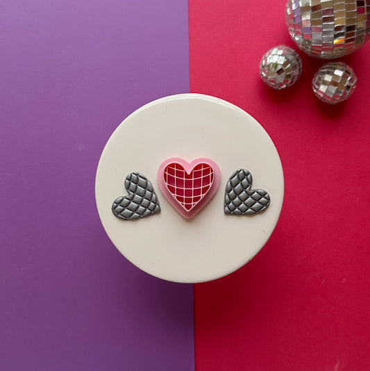 Disco Heart Clay Cutter
