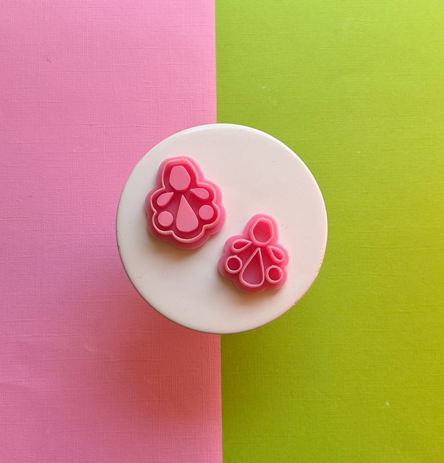 Bezel Oversized Stud Clay Cutter