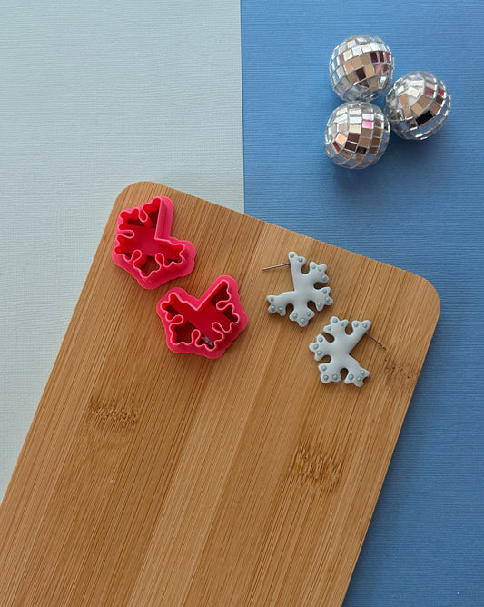 Snowflake Hoop Clay Cutter Set