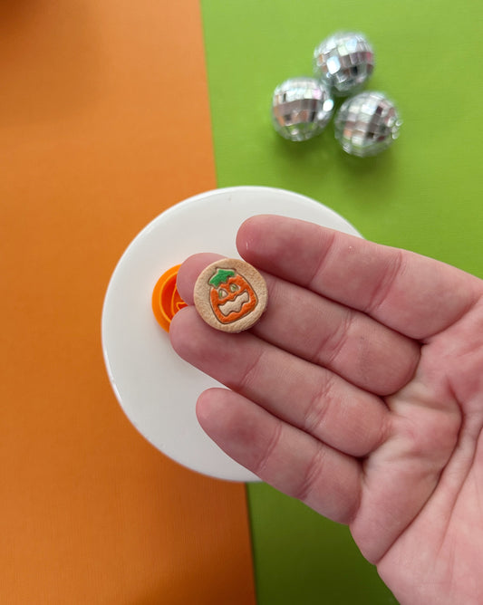 MINI Pillsbury Pumpkin Cookie Clay Cutter