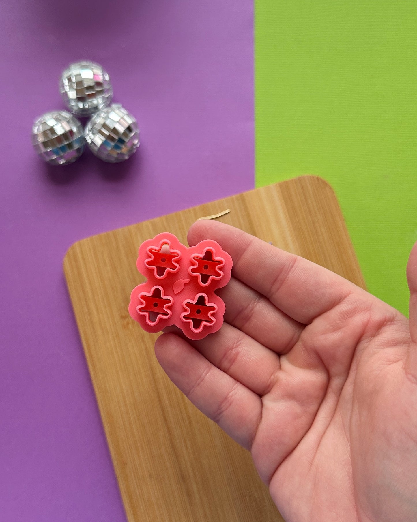 Floral Bead Clay Cutter