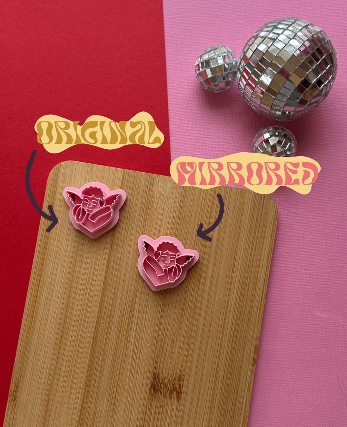 Cherub Heart Clay Cutter
