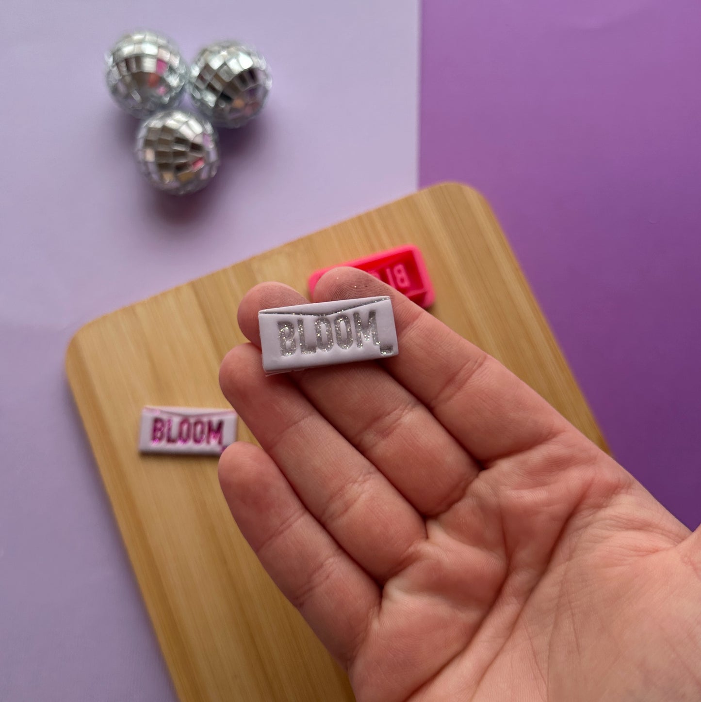 BLOOM Vanity Plate Clay Cutter