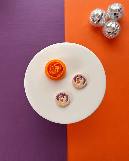 MINI Pillsbury Ghost Cookie Clay Cutter