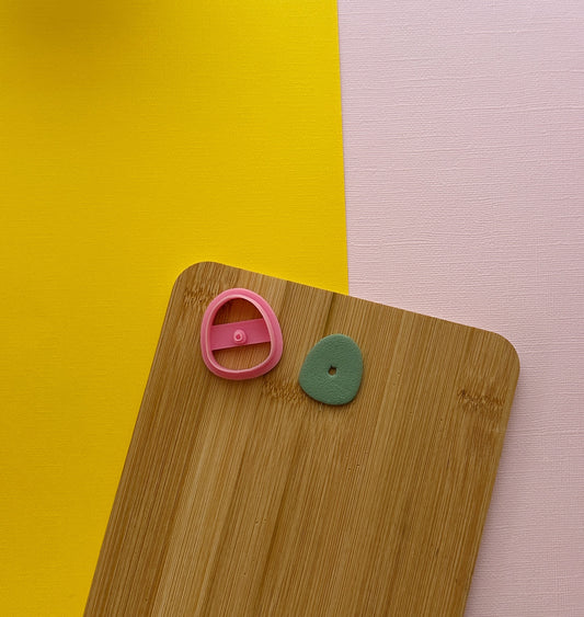Chunky Oval Clay Cutter