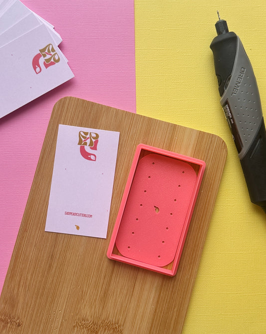 Earring Card Drill Guide