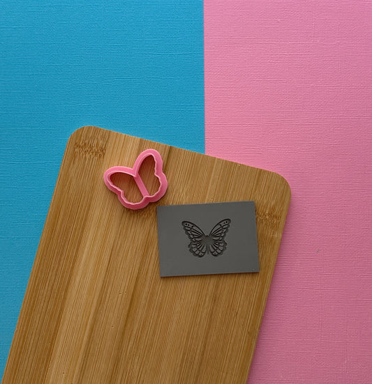 Butterfly Texture Embosser and Cutter Set