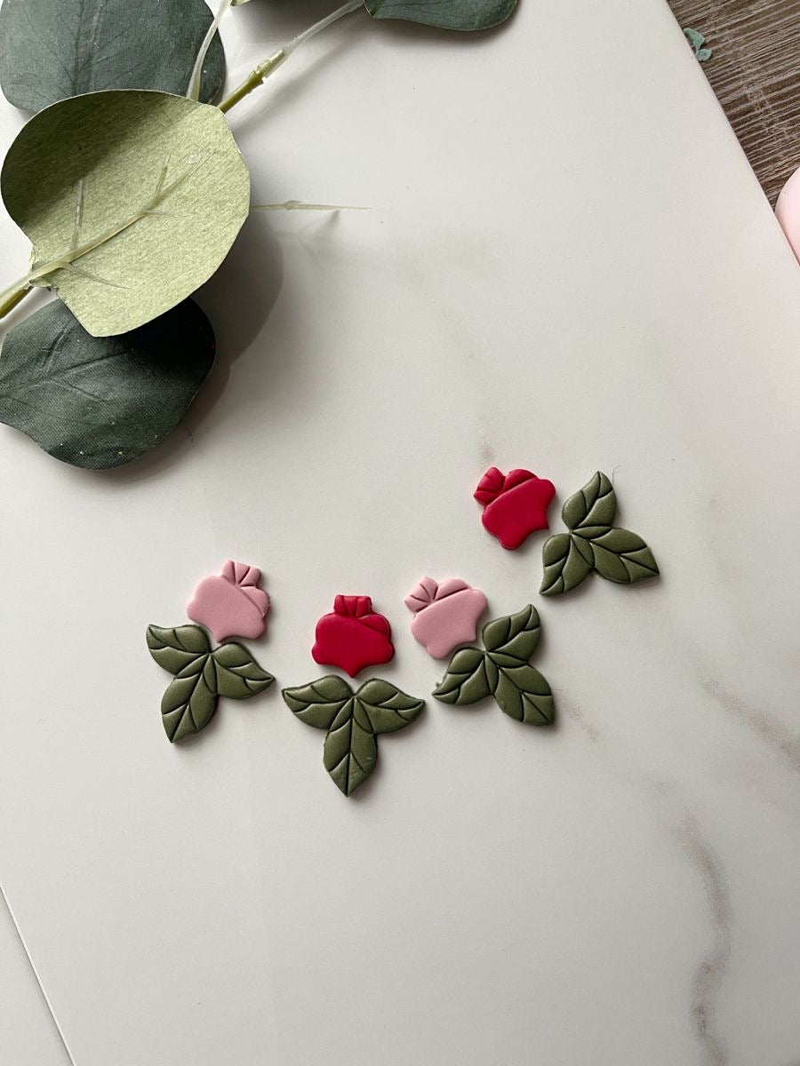 Fancy Rose Clay Cutter Set