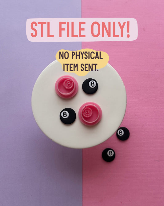 8 Ball STL FILE | DIGITAL DOWNLOAD