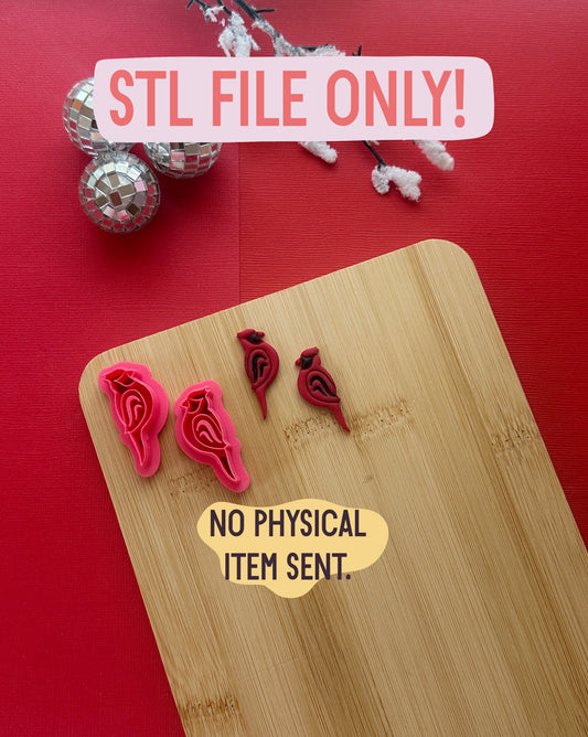 Cardinal STL FILE | DIGITAL DOWNLOAD